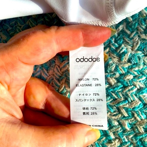 ODODOS WOMEN’S HIGH WAISTED YOGA WORKOUT LEGGINGS PEDAL PUSHER PANTS 2X… - Picture 12 of 13